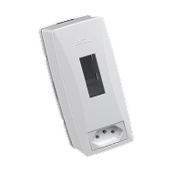 Mectronic Petra Caixa Proteção Mod. C/Tom. 2P+T 20A/250V 89121