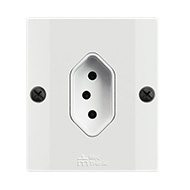 Mectronic Milleniun Conjunto Sobrepor Tomada 2P+T NBR 14136 20A/250V 39119
