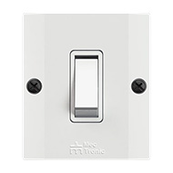 Mectronic Milleniun Conjunto Sobrepor Interruptor Simples 10A/250V 61001