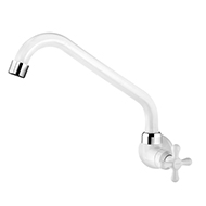 Torneira de Parede Bica Longa P/Cozinha Marujá Branca  802