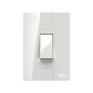 Mectronic Click CJ 1 Inerruptor Simples 10A  250V    Vert  BR   81409