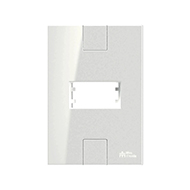 Mectronic Click Placa  4 X 2  P/ 1 Módulo Horizontal  BR   82240