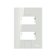 Mectronic Click Placa  4 X 2  P/ 2 Módulo Dist BR   82242