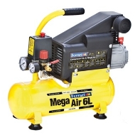 Compressor de ar mega air 110/220V  C-6L