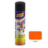 Tinta spray luminosa laranja 400ml