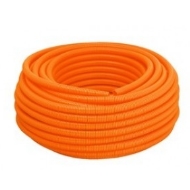 Conduíte corrugado laranja  20 mm  (50 m) reforçado