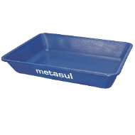 Caixa Plastica p/massa 050L Azul Metasul 22X70X50 