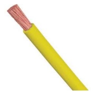 Fio cabinho Flex 1,50 mm  (c/100m) Amarelo
