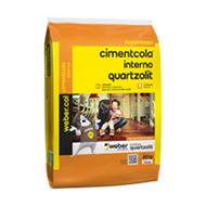 Quartzolit Cimentcola AC1 Interno Cinza  30Kg   ( 6 Pacotes C/ 5kg )