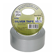 Fita Adesiva Silver Tape  45MM X 5M  Prata